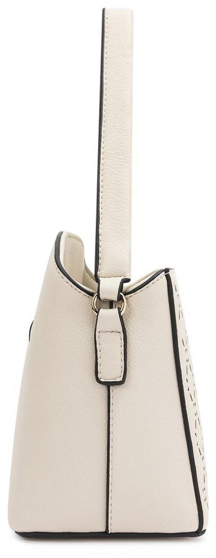 L.Credi Damentasche Crossbody Unterarm Orchidea Creme