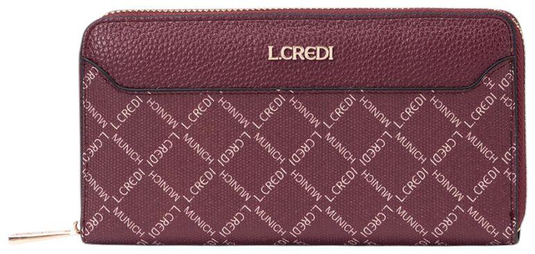L.Credi Filiberta Portemonnaie Cherry Shade - Bordeaux