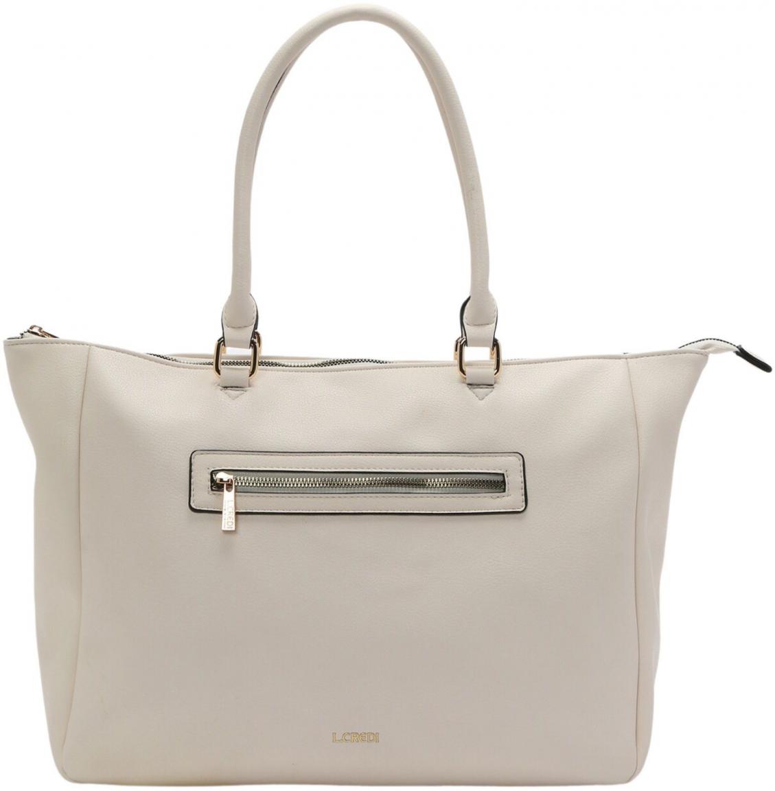 L.Credi Henkeltasche Ivory Lavinia