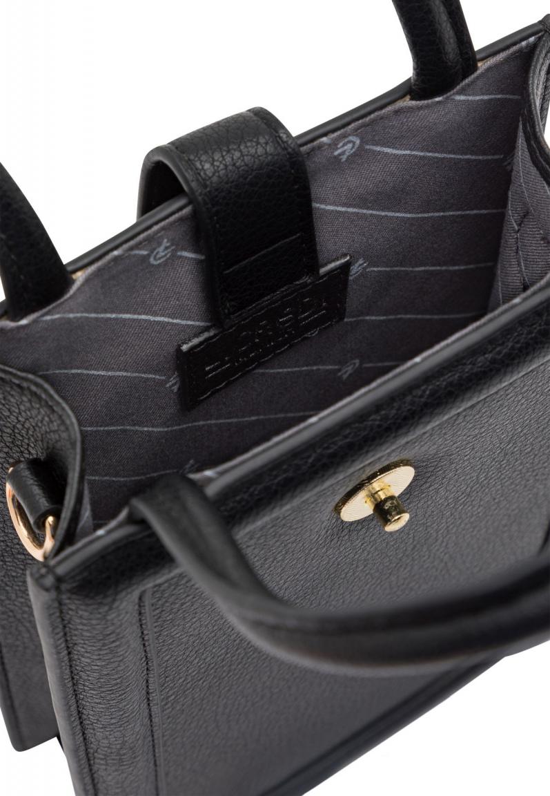 L.Credi Jane Handytasche schwarz Steckfächer