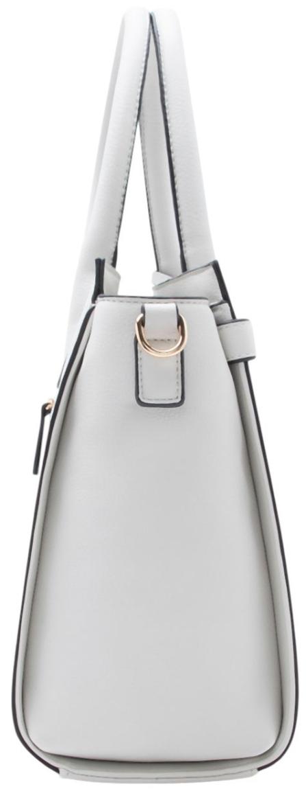 L.Credi Konstanze Kurzgrifftasche Light Gray - Hellgrau