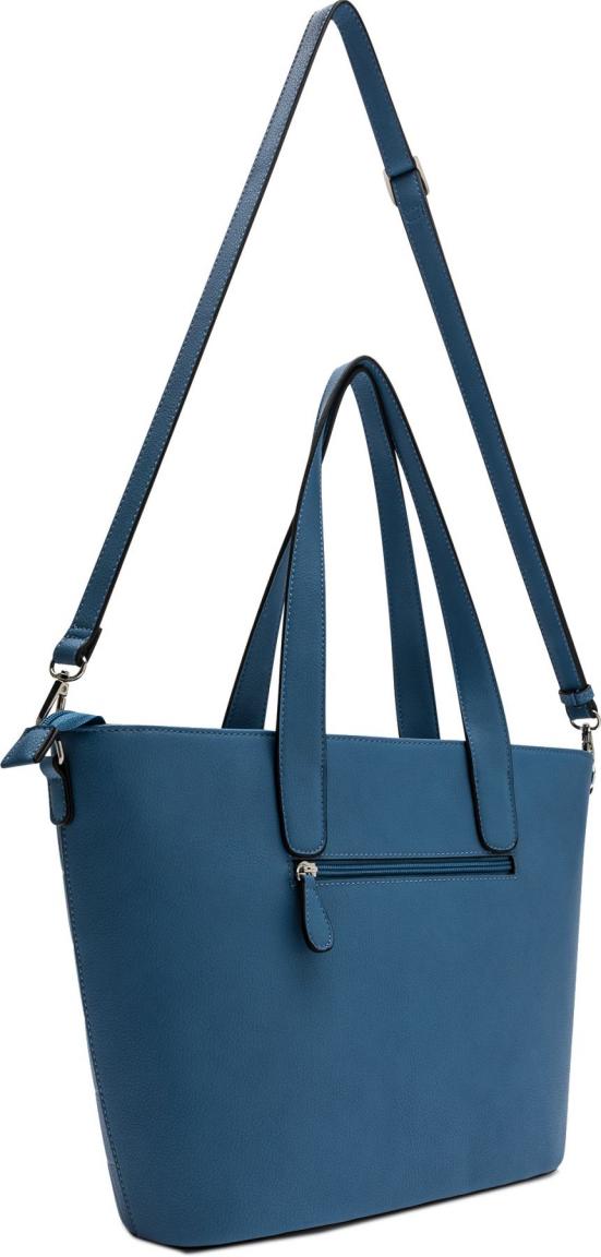L.Credi Moena Schultertasche Jeansblue Blau vegan