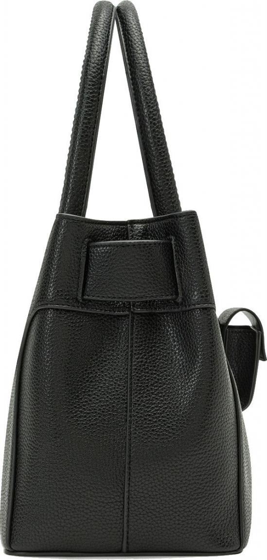 L.Credi Munich Kurzgrifftasche Nadira Schwarz Vegan