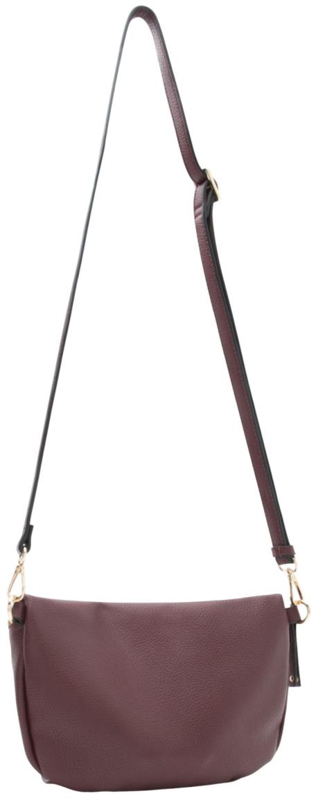 L.Credi Oliana Crossbody Bag Wine - Weinrot