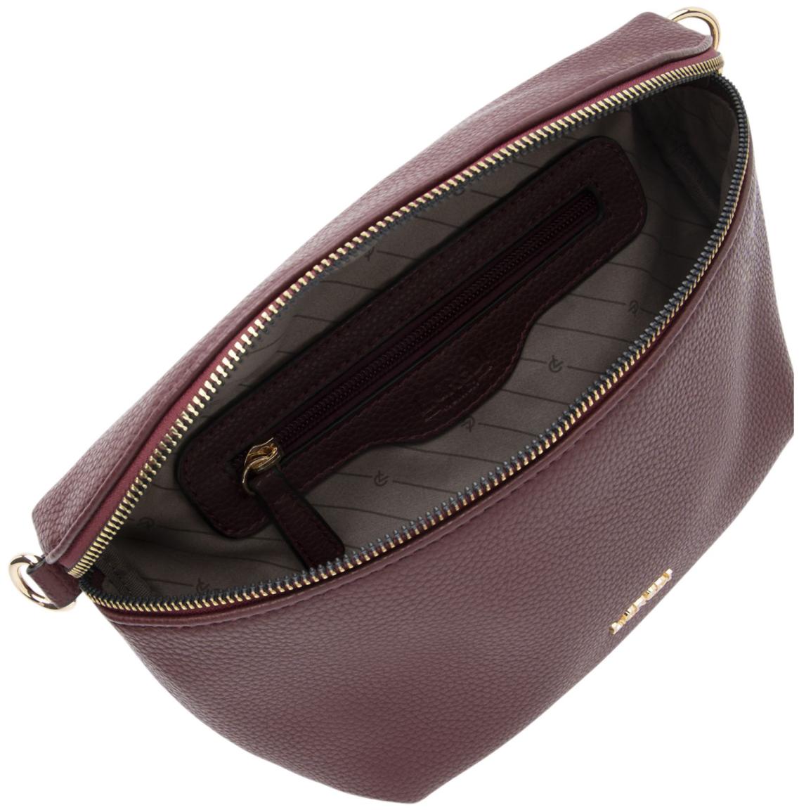 L.Credi Oliana Crossbody Bag Wine - Weinrot