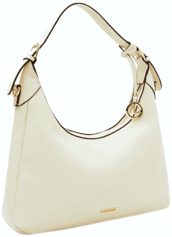 L.Credi Petronia Schultertasche Sand - Beige