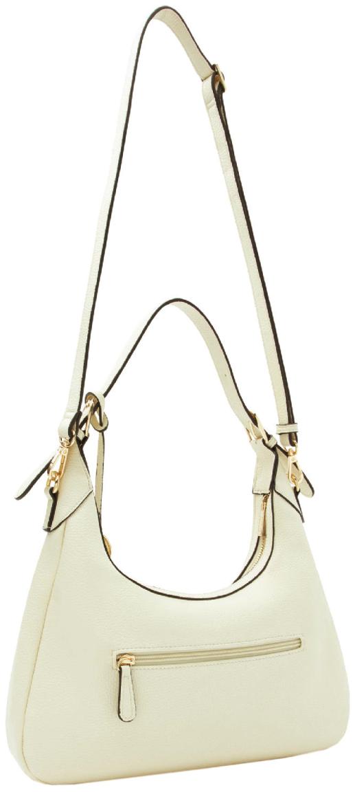 L.Credi Petronia Schultertasche Sand - Beige