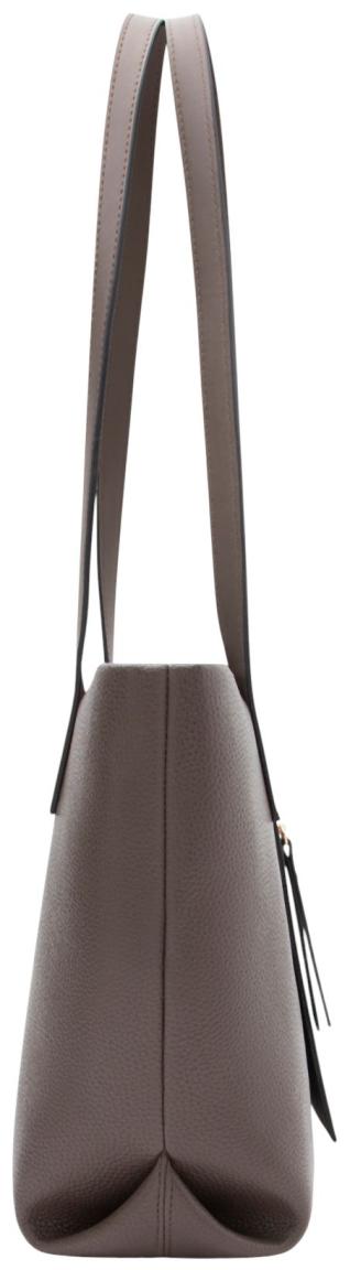 L.Credi Petronilla Henkeltasche Dark Taupe - Braun