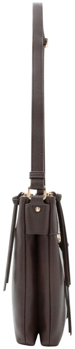 L.Credi Rachida Crossovertasche Chocolate - Braun