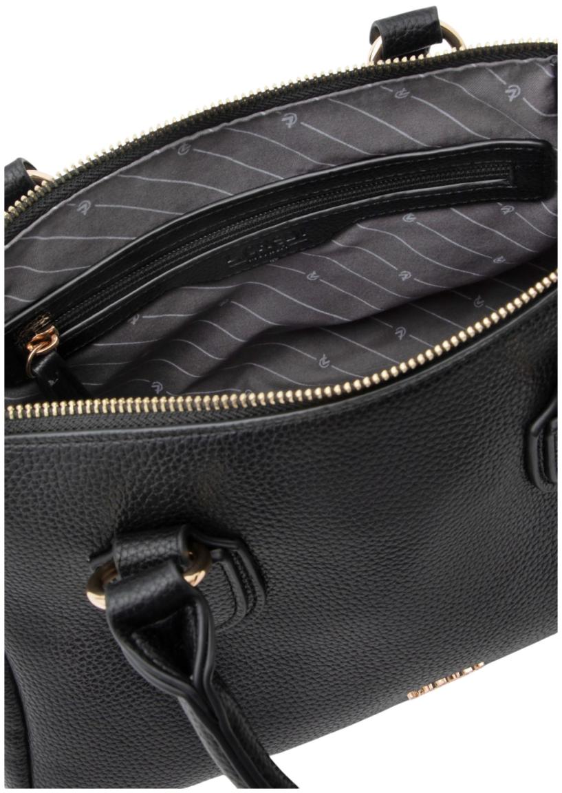 L.Credi Ramea Kurzgrifftasche Schwarz