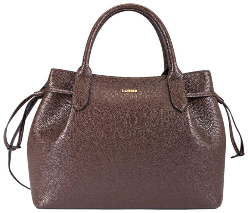 L.Credi Sapphira Henkeltasche Chocolate - Dunkelbraun