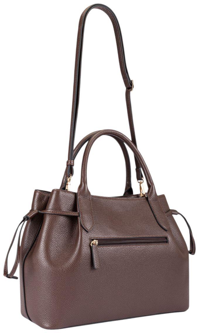 L.Credi Sapphira Henkeltasche Chocolate - Dunkelbraun