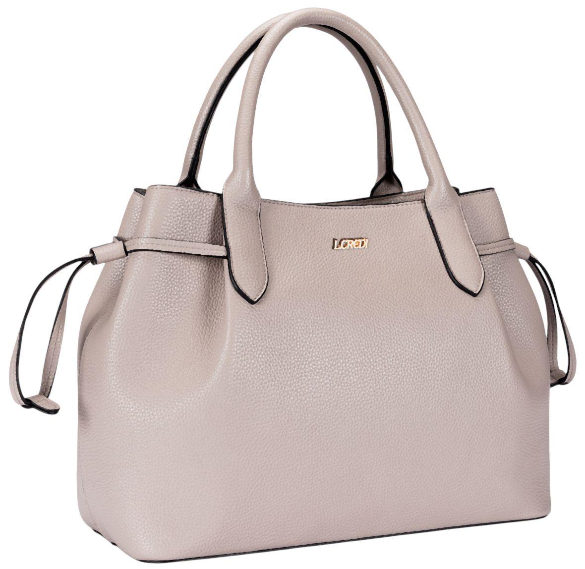 L.Credi Sapphira Henkeltasche Dusty - Beige