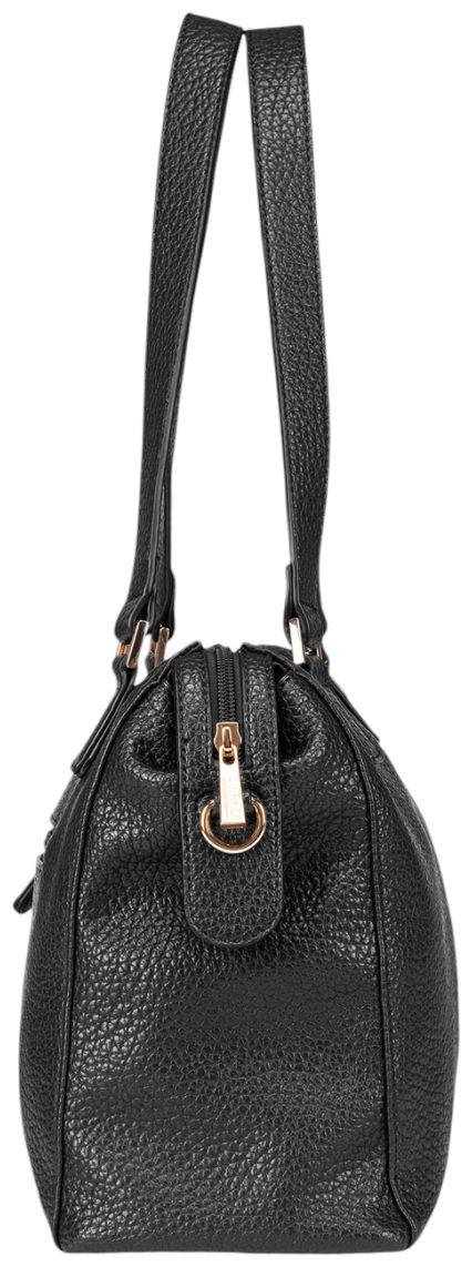 L.Credi Savera Schultertasche Schwarz