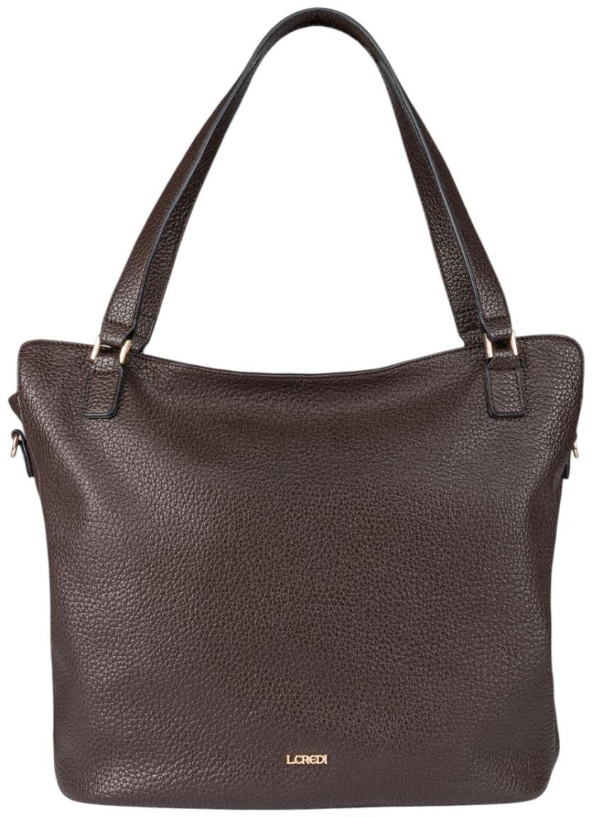 L.Credi Savera Shopper Chocolate - Dunkelbraun