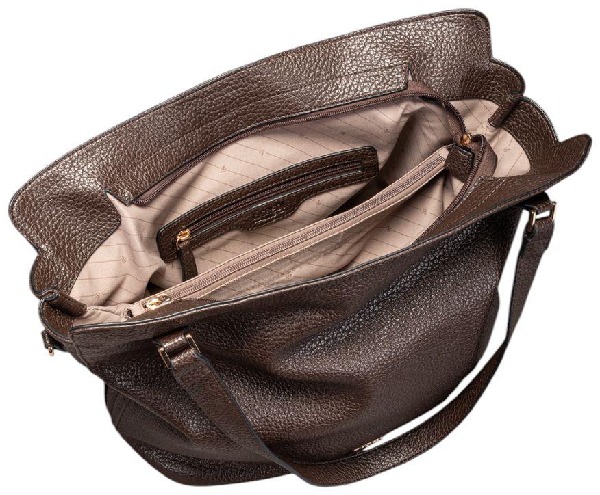 L.Credi Savera Shopper Chocolate - Dunkelbraun