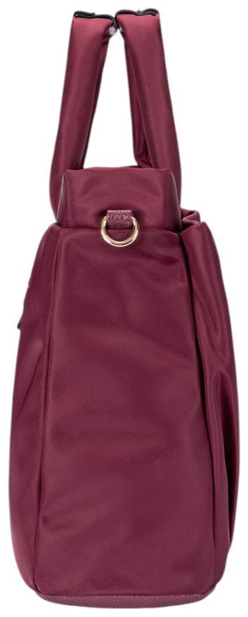 L.Credi Savita Henkeltasche Nylon Cherry Shade - Weinrot