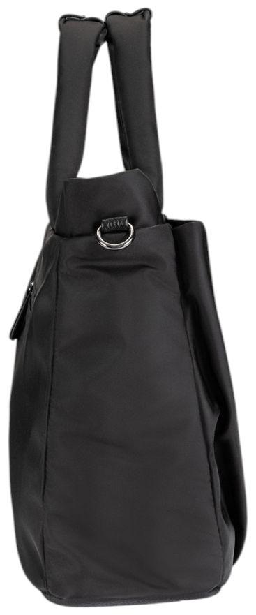 L.Credi Savita Henkeltasche Nylon Schwarz