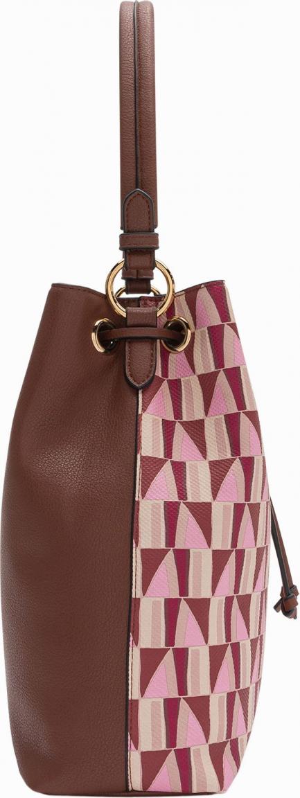 L.Credi Schultertasche Madeline Muster