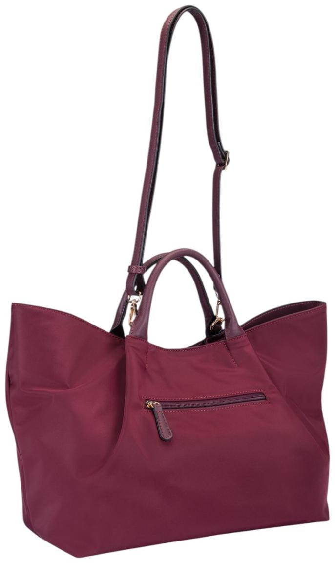 L.Credi Shaindel Beuteltasche Nylon Sherry Shade - Bordeaux