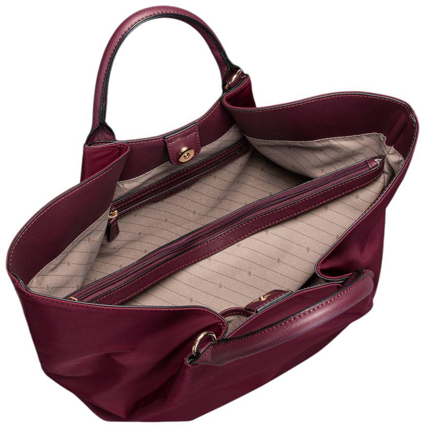 L.Credi Shaindel Beuteltasche Nylon Sherry Shade - Bordeaux