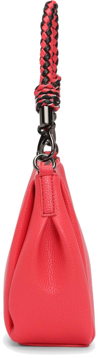 L.Credi auffällige Handtasche Kena Lipstick pink rot vegan