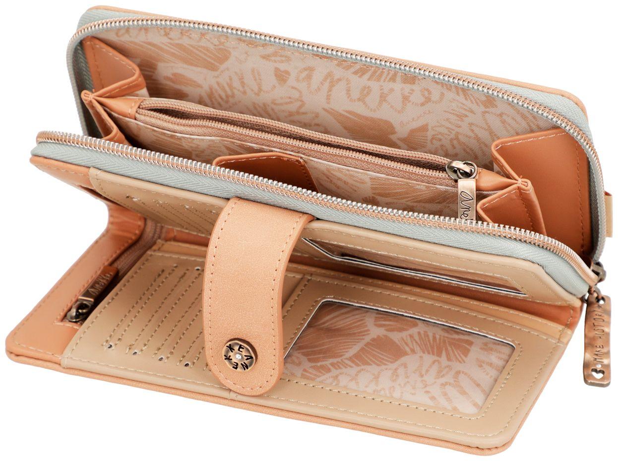 Langbörse Pastelle Anekke Hollywood Passion beige bunt