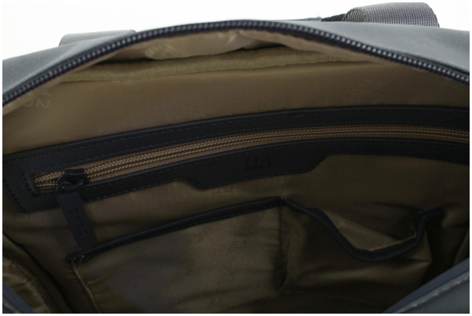 Laptoprucksack hellgrau City Lights Hamburg XL Light Taupe Harbour 2nd