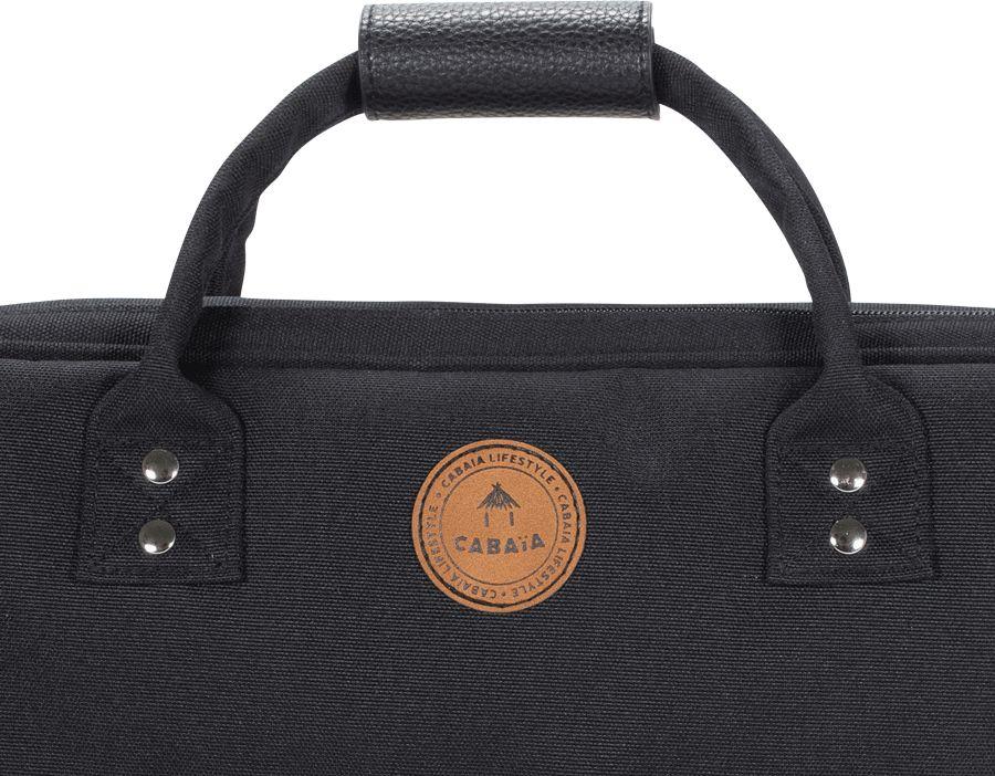Laptoptasche Cabaia Messenger Berlin schwarz nachhaltig