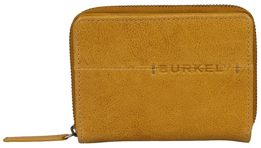Leather Wallet Women BURKELY Natural Norah Yolk Yellow