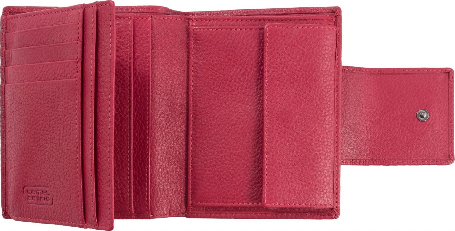Leatherwallet Pura Camel Active Red Casual Datenschutz