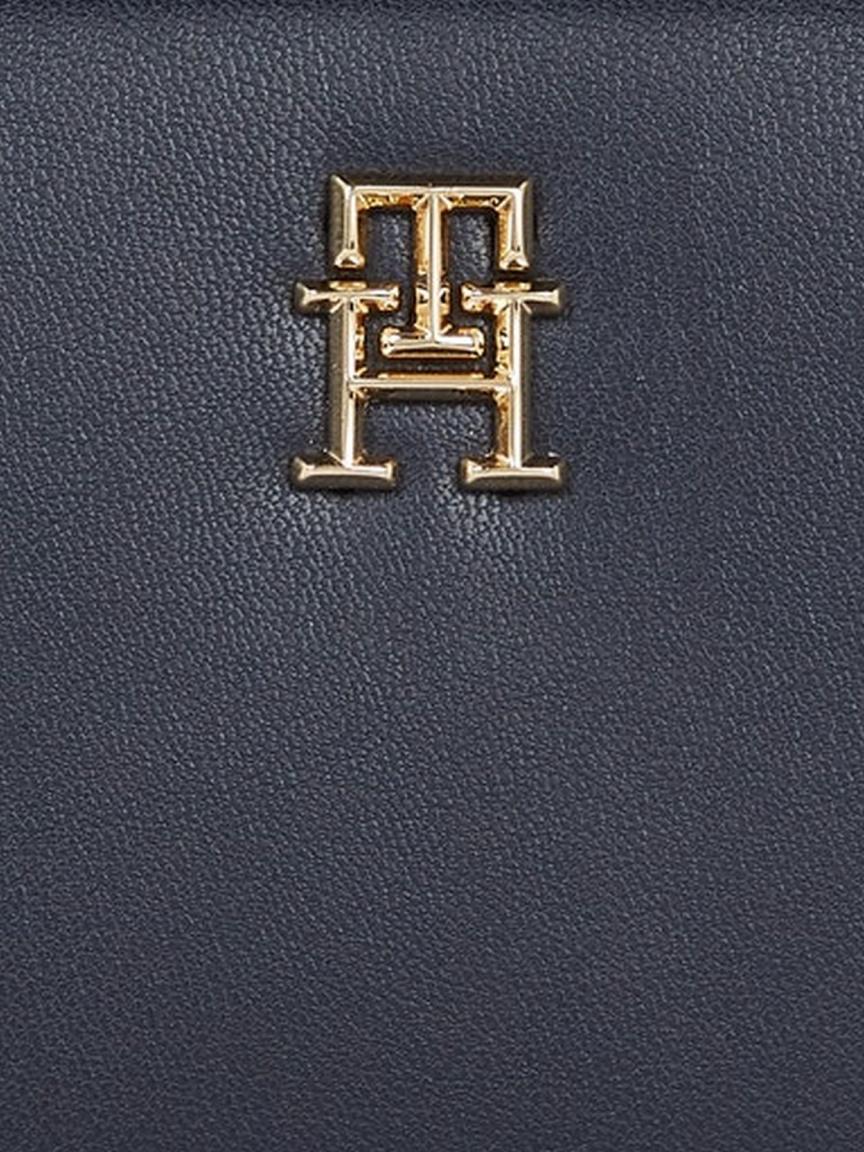 Lederimitat Börse mit glattem Finish Tommy Hilfiger Iconic Space Blue