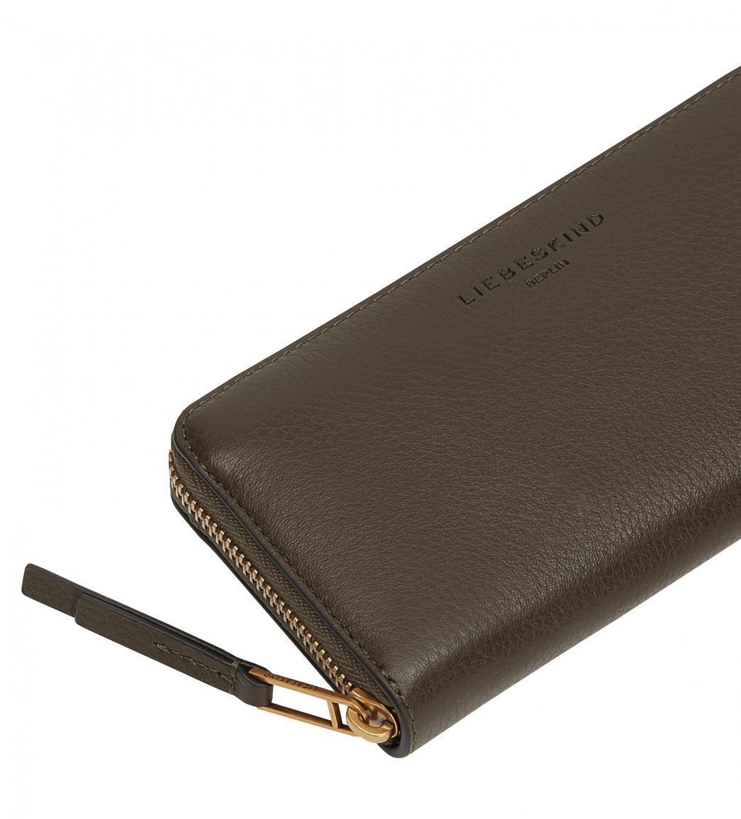 Lederportmonee Liebeskind Sally Wallet Large Nori green RFID