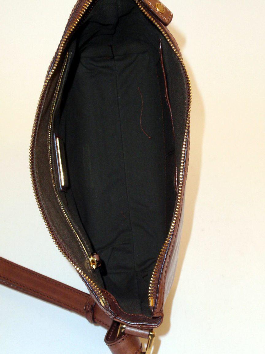 Ledertasche Damen The Bridge braun