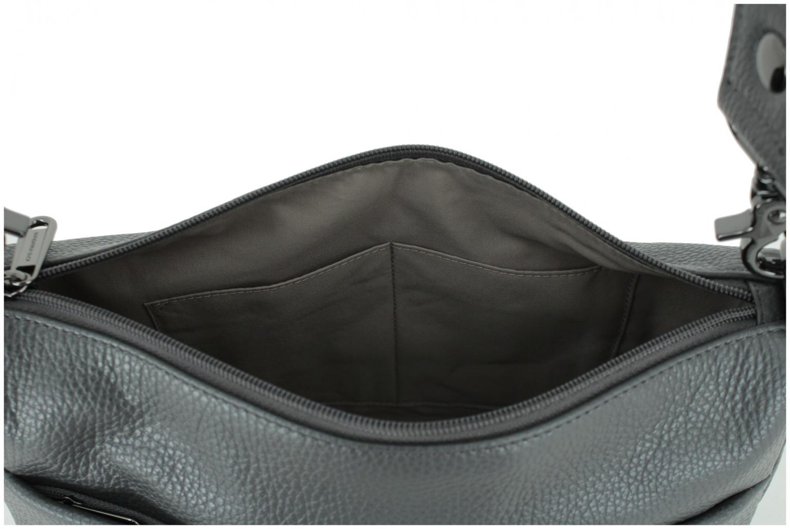 Ledertasche beige nude Mandarina Duck Hobo Warm Taupe