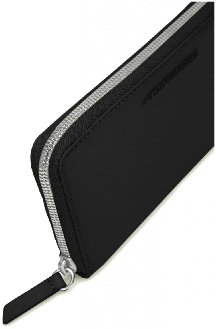 Les Visionnaires Longwallet schwarz Lily Silky Lammleder