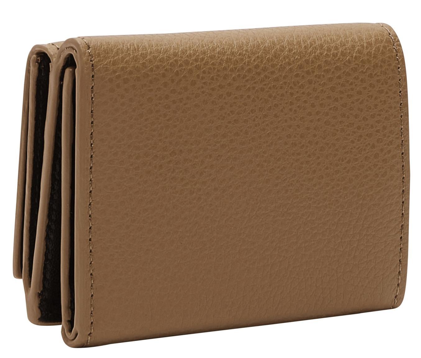 Liebeskind Berlin Nikki Lillian Braun Damengeldtasche RFID Schutz Sepia
