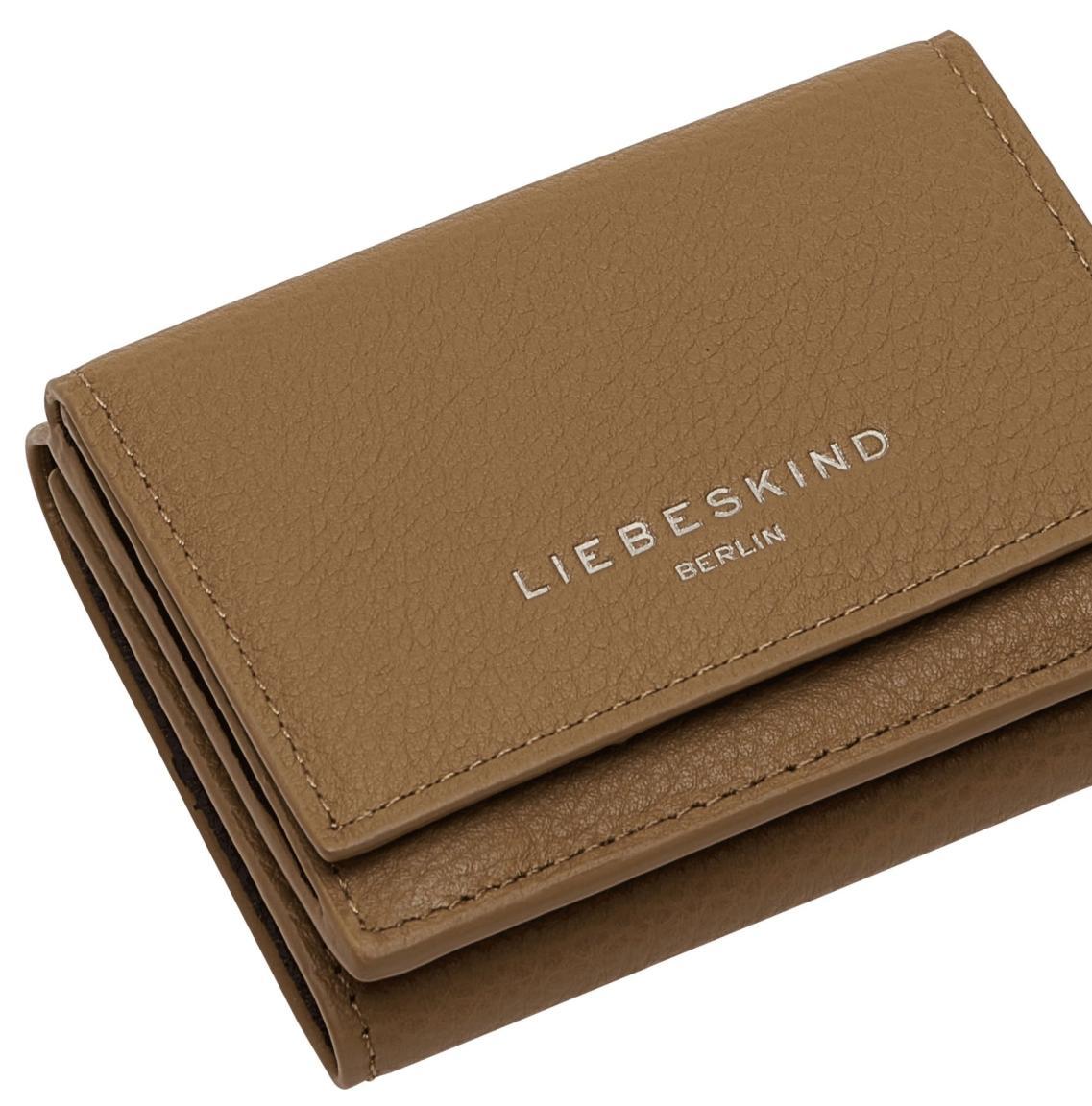 Liebeskind Berlin Nikki Lillian Braun Damengeldtasche RFID Schutz Sepia