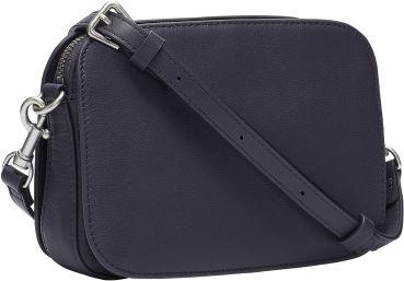 Liebeskind Glattleder Crossovertasche dunkelviolett Luka Taro