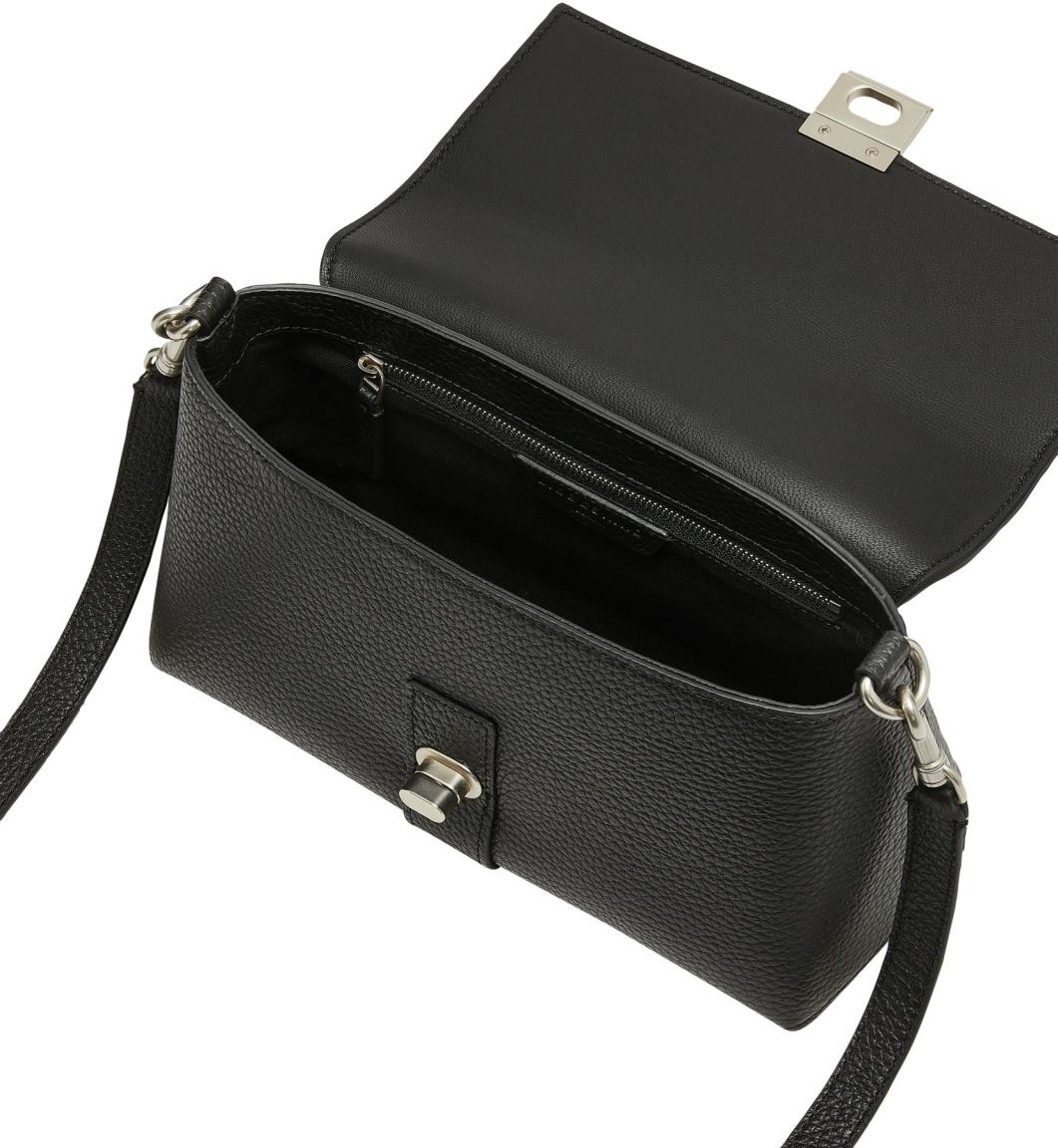 Liebeskind Überschlagtasche Leder Sade Crossover Medium Black