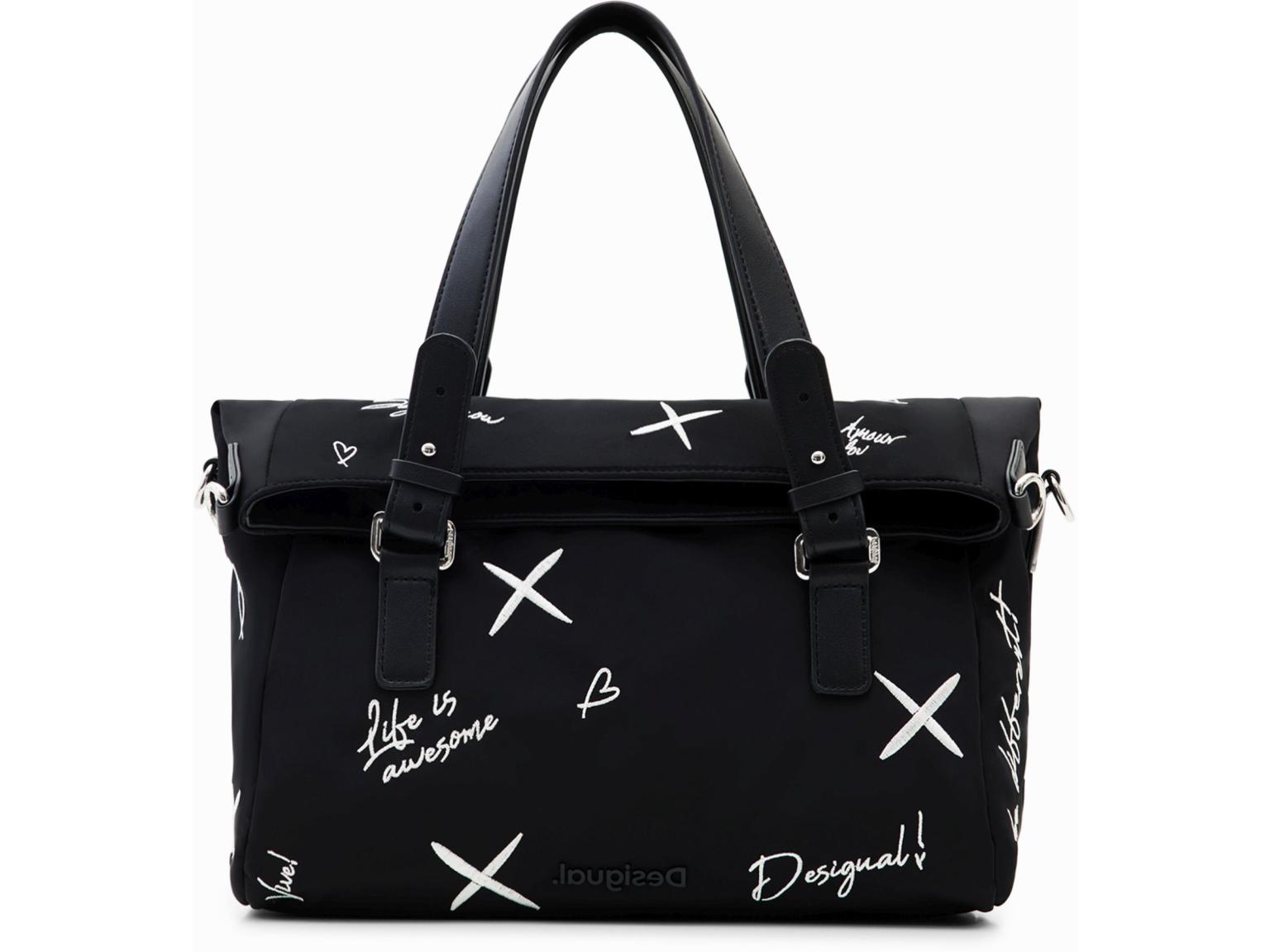 Loverty Desigual Damentasche Negro Ekix