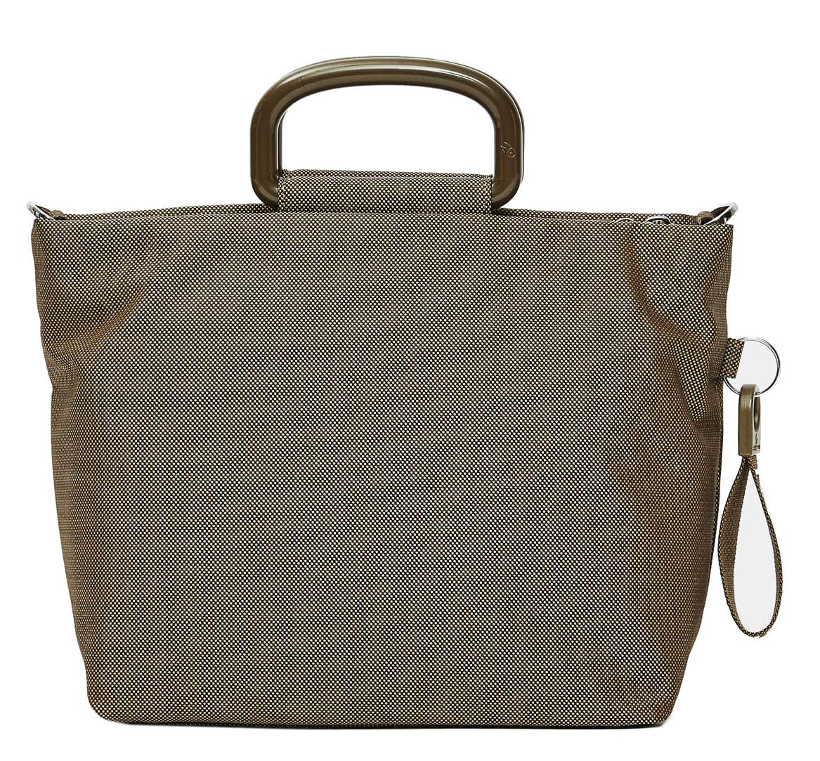 MD20 Handbag Kurzgrifftasche Mandarina Duck Oil olivgrün schimmernd