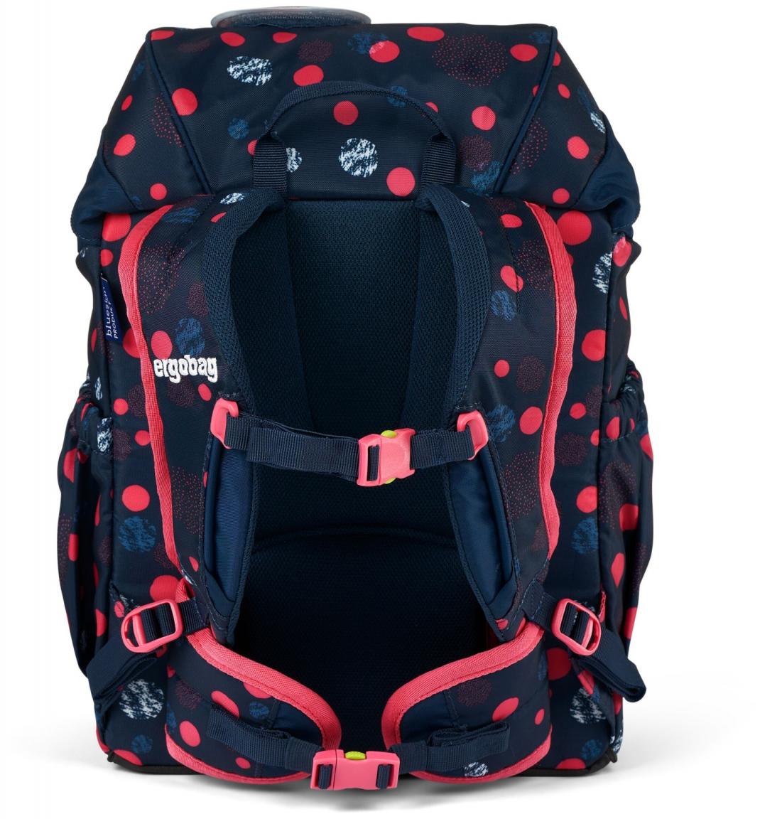 Mädchenrucksack Ergobag Mini PhantBärsiewelt dunkelblau Punkte Einhorn