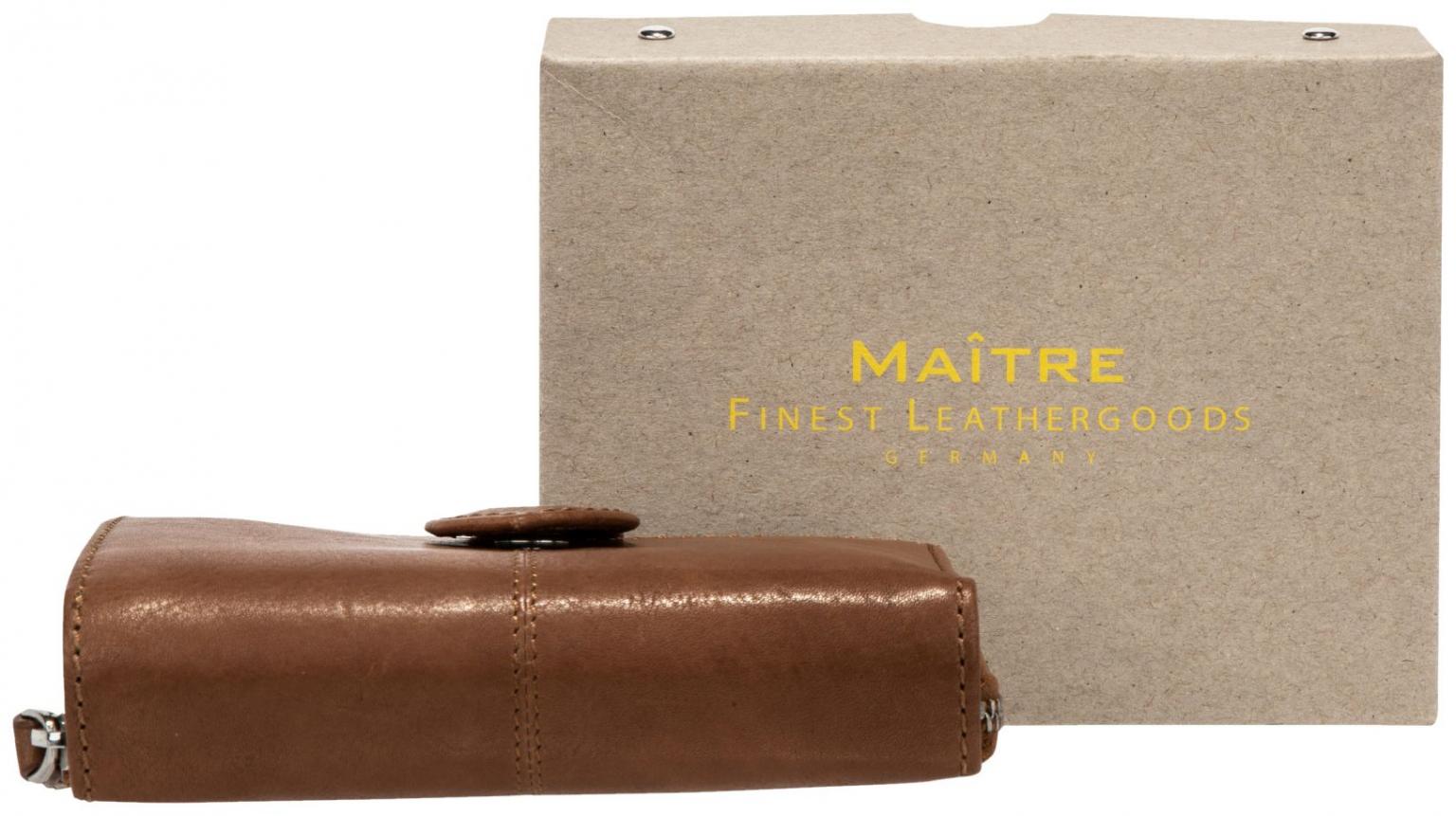 Maitre Damenbörse Lemberg Diethilde Cognac braun Leder