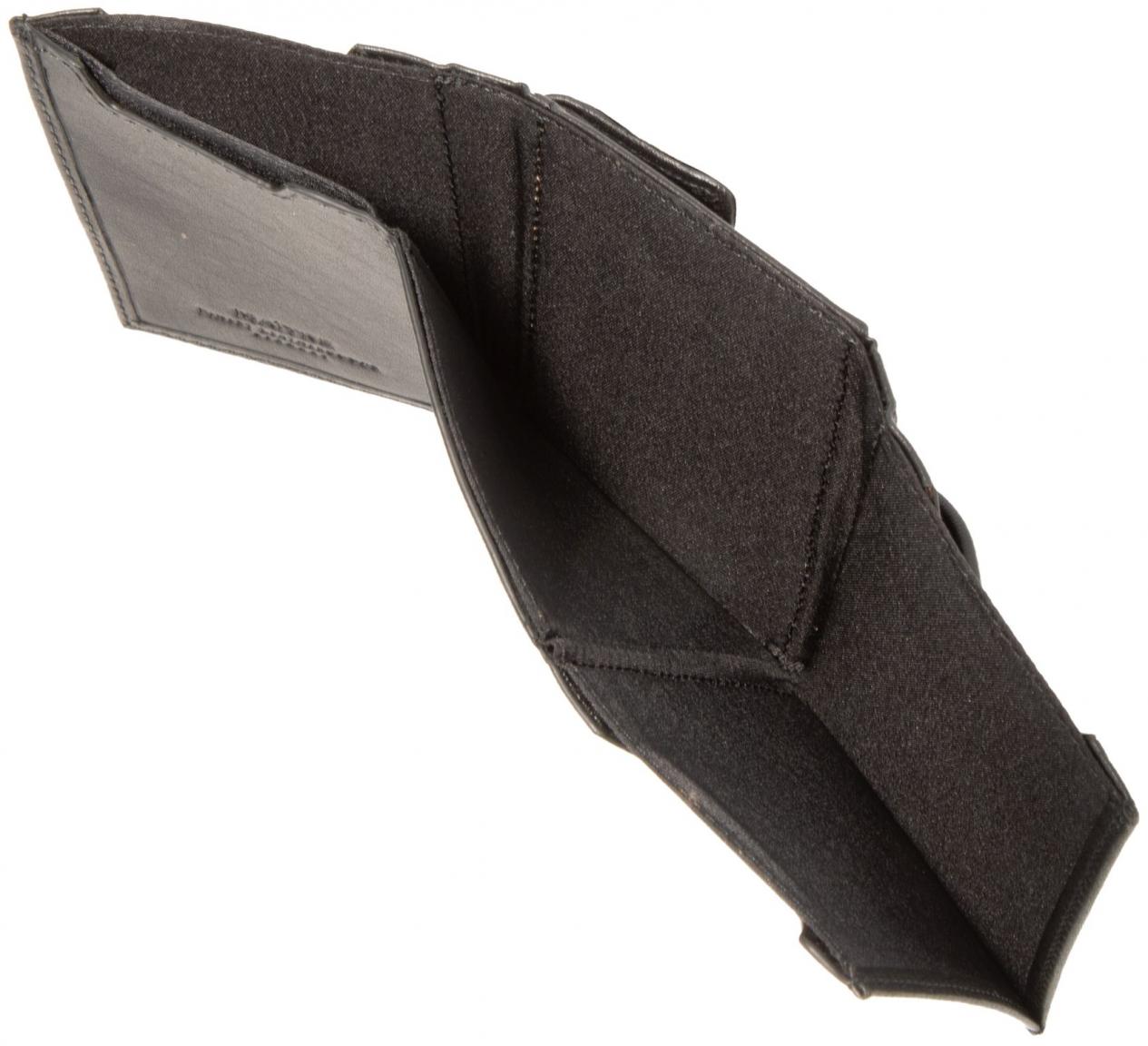 Maitre F3 Cardholder Kartenböse Mini Matt Schwarz Rindsleder
