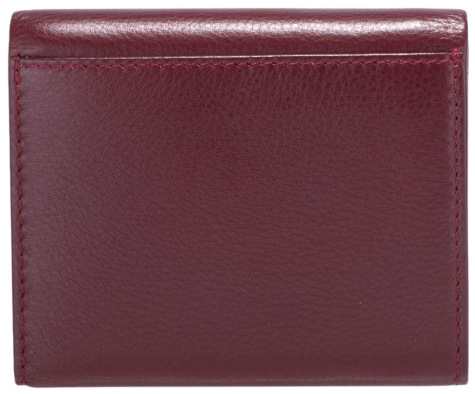 Maitre Minibörse mit Münzfach Deda Belg Dark red