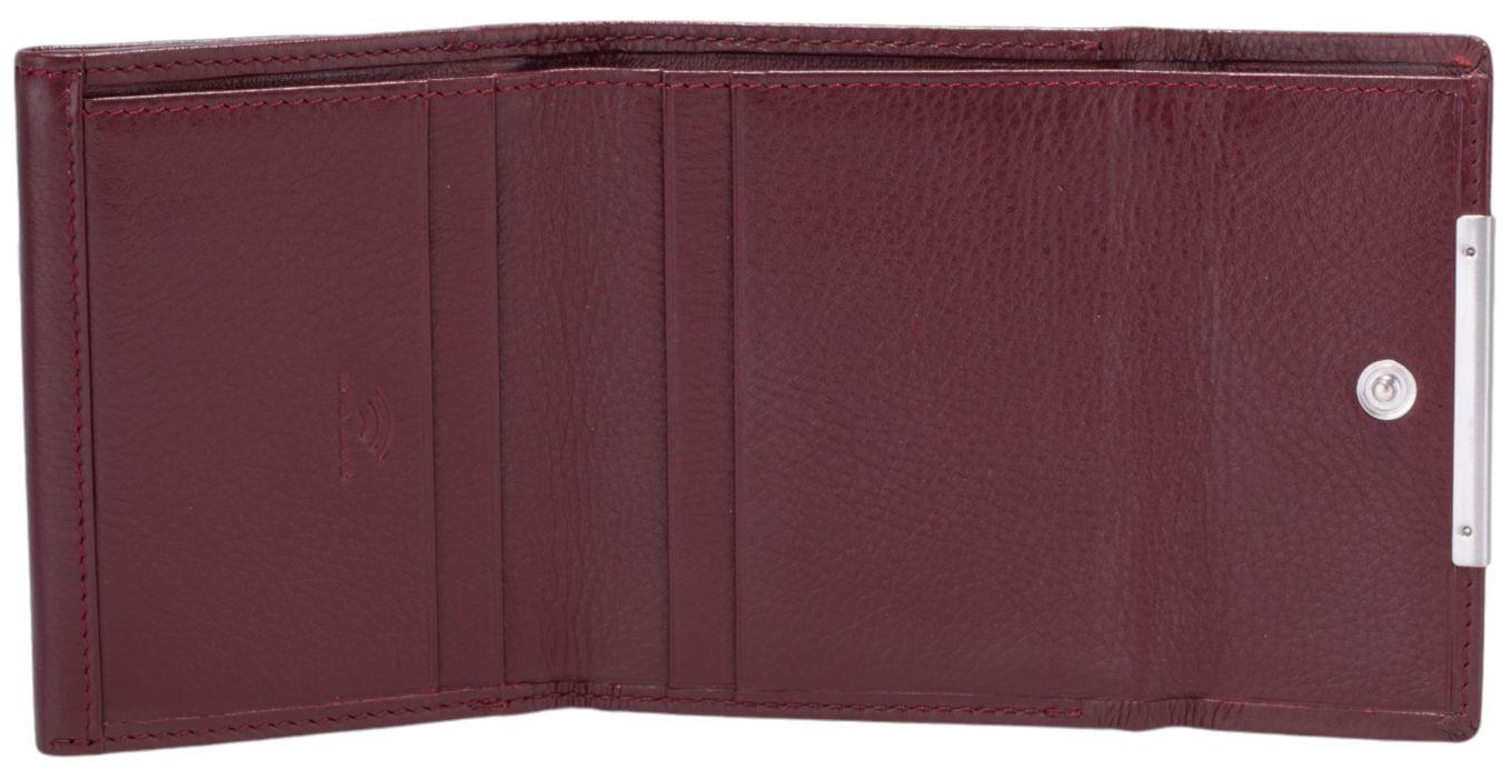 Maitre Minibörse mit Münzfach Deda Belg Dark red