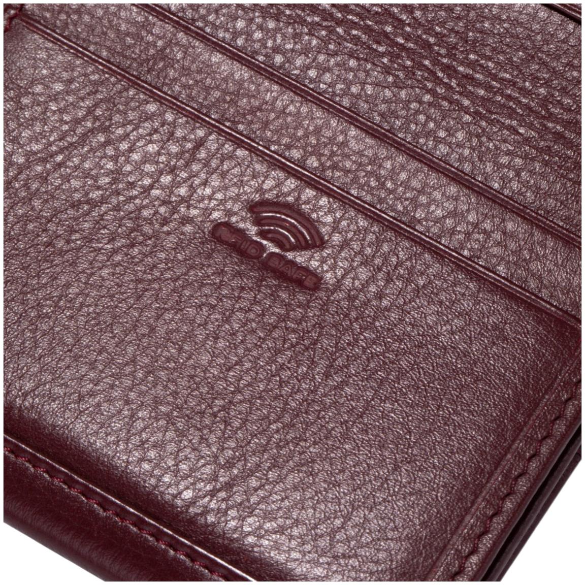 Maitre Minibörse mit Münzfach Deda Belg Dark red