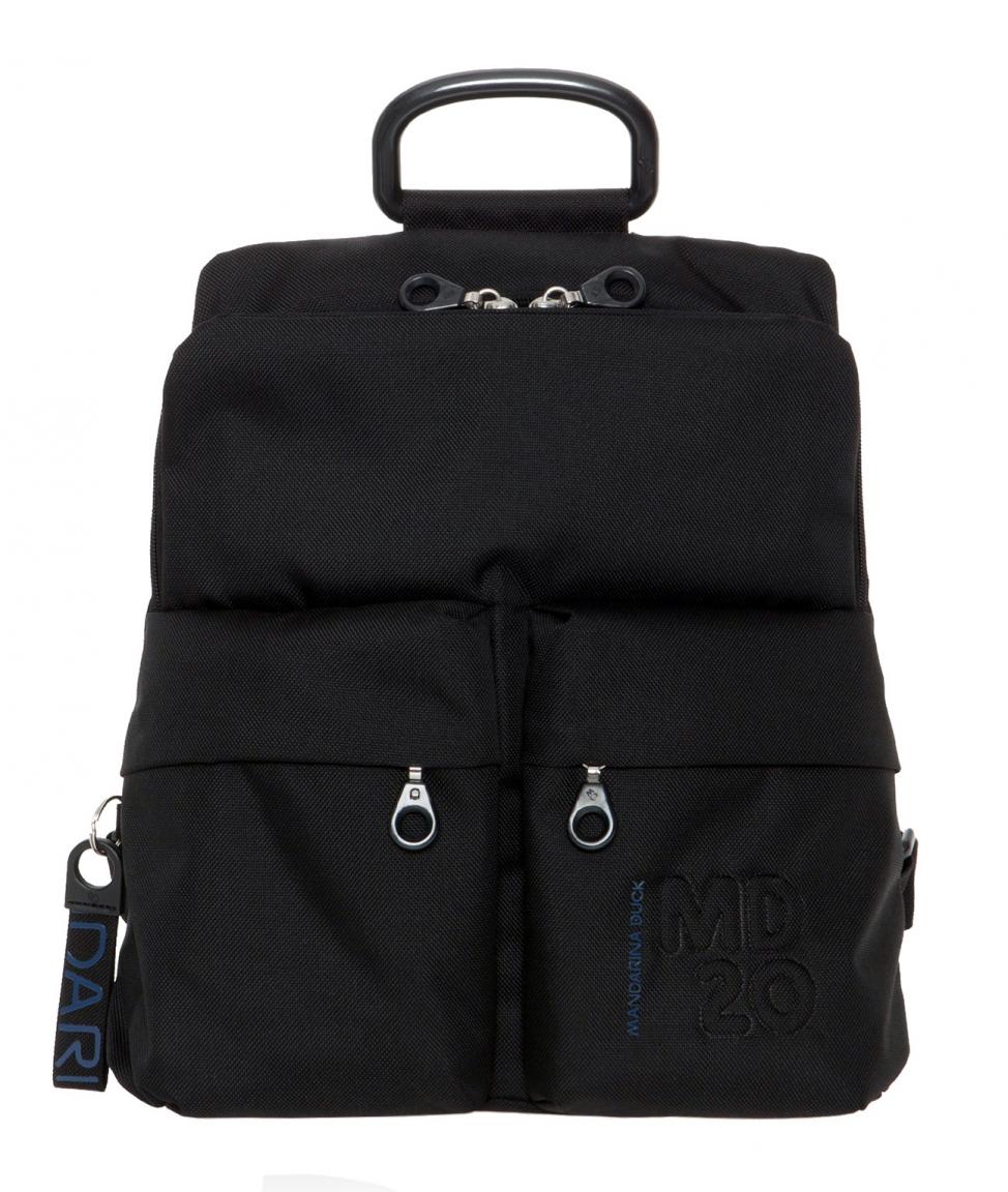Mandarina Duck MD20 Backpack Rucksack Black Schwarz