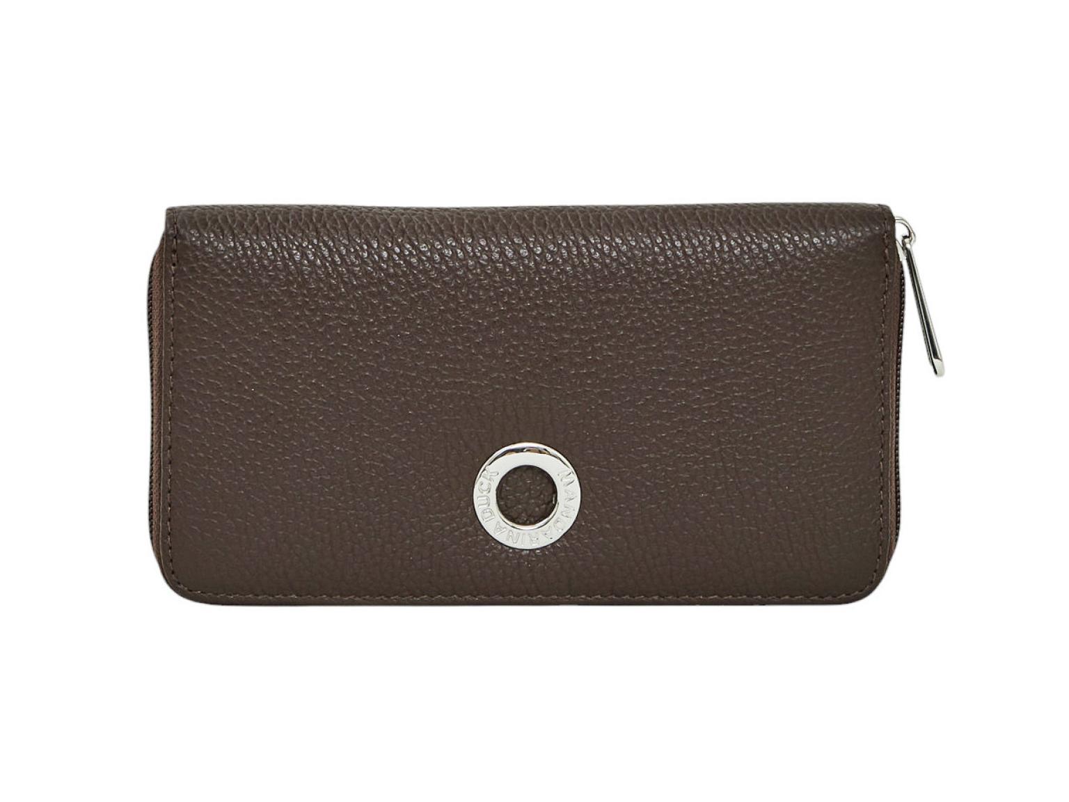 Mandarina Duck Mellow Leather Brieftasche Espresso - Dunkelbraun